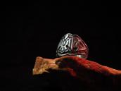 Antique Thunderbird stamped Silver Ring  c.1940