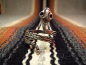 Vintage Snake shape stamped Ring  c.1950
