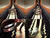 Vintage Snake shape stamped Ring  c.1950