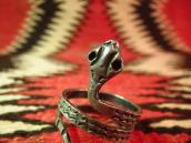 Vintage Snake shape stamped Ring  c.1950