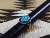 Vintage Navajo Gem Quality Turquoise Ring in Silver  c.1950～