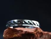 【Hopi Crafts】 Vintage Flowing Water Overlay Cuff  c.1960～