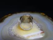 Vtg Navajo Split Shank Ring w/Gem Quality Turquoise c.1950～