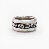【Carmelo Patania】Organic Silver Nugget Brutalism Ring c.1950