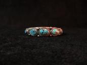 Vintage Cuff with Blue Diamond Turquoise  c.1950