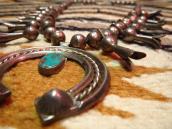 Antique Squash Blossom Necklace with Naja  c.1930