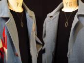 Vintage Zuni Needle Point Diamond Shape Fob Necklace c.1960～