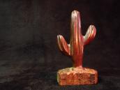 Carved Ironwood Cactus objet  Small