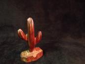 Carved Ironwood Cactus objet  Small
