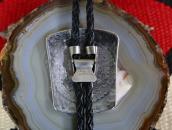 【Cippy CrazyHorse】Cochiti Stamped Concho Clasp Bolo c.1980～