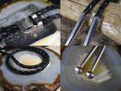 【Cippy CrazyHorse】Cochiti Stamped Concho Clasp Bolo c.1980～