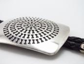 【Cippy CrazyHorse】Cochiti Stamped Concho Clasp Bolo c.1980～