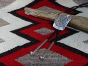 【Cippy CrazyHorse】Cochiti Stamped Concho Clasp Bolo c.1980～