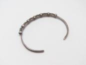 Vtg Zuni Needle Point Turquoise Narrow Cuff Bracelet c.1950～