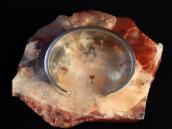 Vtg Zuni Morenci Turquoise Inlay Silver Cuff Bracelet c.1960