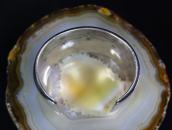 【Cippy CrazyHorse】InnerStamped Ingot Silver Wide Cuff c.1980