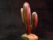 Carved Ironwood Cactus objet  Medium