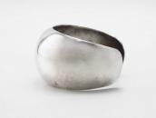 【Ralph Tawangyaouma】Hopi Domed Band Cuff in Silver c.1950～