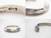 【Mark Chee/UITA12】Arrows Stamped TriangleWire Cuff c.1945～ ②