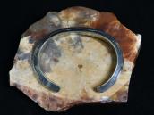 【Mark Chee/UITA12】Arrows Stamped TriangleWire Cuff c.1945～ ②