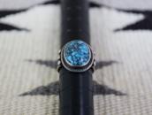Vtg Navajo Split Shank Ring w/High Grade Turquoise c.1940～