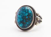 Vtg Navajo Split Shank Ring w/High Grade Turquoise c.1940～