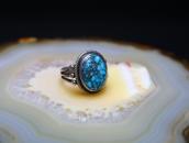 Vtg Navajo Split Shank Ring w/High Grade Turquoise c.1940～
