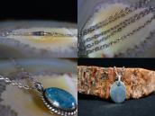 Vtg Navajo Hi-Grade Lone Mt. Turquoise Top Necklace  c.1960～