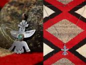 Antique Zuni or Navajo Knifewing Shaped Top Necklace c.1930～