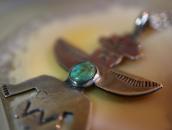 Antique Zuni or Navajo Knifewing Shaped Top Necklace c.1930～