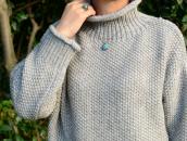 Vtg Pueblo/Navajo Gem Turquoise Nugget Top Necklace  c.1945～