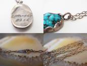 Vtg Pueblo/Navajo Gem Turquoise Nugget Top Necklace  c.1945～