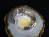 Antique Navajo Ribbed & Stamped Ingot Silver Cuff  c.1925～