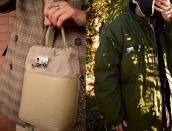 Vintage Zuni Multi-Stone Inlay Covered Wagon Pin  c.1940～