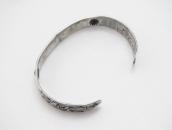 【GARDEN OF THE GODS】T-Bird/卍 Stamped Coin Silver Cuff c.1925