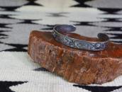 【GARDEN OF THE GODS】T-Bird/卍 Stamped Coin Silver Cuff c.1925