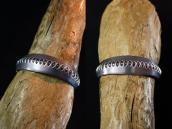 【NAVAJO GUILD】Vtg Stamped Heavy Triangle Wire Cuff c.1950  1