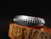 【NAVAJO GUILD】Vtg Stamped Heavy Triangle Wire Cuff c.1950  2