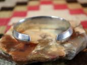 【NAVAJO GUILD】Vtg Stamped Heavy Triangle Wire Cuff c.1950  2