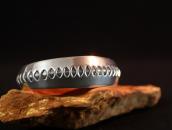【NAVAJO GUILD】Vtg Stamped Heavy Triangle Wire Cuff c.1950  2