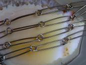 Vintage Zuni PinkShell/TQ Inlay Desert Rose Necklace c.1970～