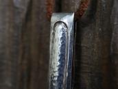 【Awa Tsireh】Domed & Stamped Silver Hair clip/Top c.1930～