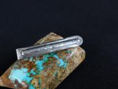 【Awa Tsireh】Domed & Stamped Silver Hair clip/Top c.1930～