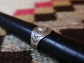 Antique Navajo Concho Repouse IngotSilver Men's Ring c.1920～