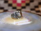 Antique Navajo Concho Repouse IngotSilver Men's Ring c.1920～