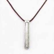 【Awa Tsireh】Domed & Stamped Silver Hair clip/Top c.1930～