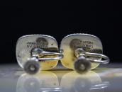 【GARDEN OF THE GODS】Atq Onyx Screw-back Earrings c.1940