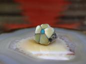【Rosita & Anselm Wallace】Zuni Desert Rose Inlay Ring c.1980