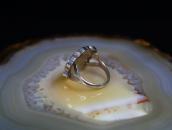 【Rosita & Anselm Wallace】Zuni Desert Rose Inlay Ring c.1980