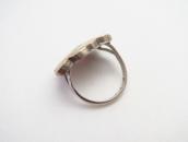【Rosita & Anselm Wallace】Zuni Desert Rose Inlay Ring c.1980